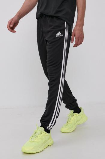 Kalhoty adidas GK8829 pánské, černá barva, hladké