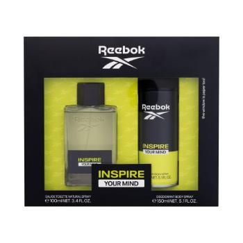 Reebok Inspire Your Mind dárková kazeta toaletní voda 100 ml + deodorant 150 ml pro muže