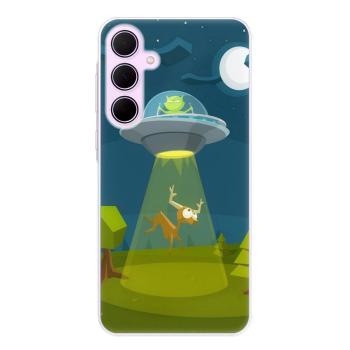 Odolné silikonové pouzdro iSaprio - Alien 01 - Samsung Galaxy A35 5G