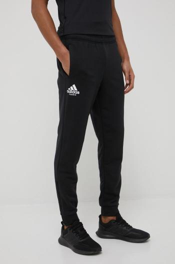 Kalhoty adidas Performance HC7821 pánské, černá barva, hladké