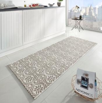 Zala Living - Hanse Home koberce Běhoun Soho 102800 Beige-Creme 80x200 cm - 80x200 cm Béžová