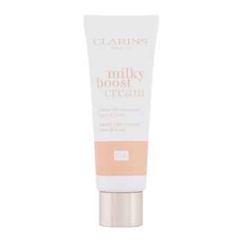 Clarins Milky Boost Cream Glow & Care 45 ml bb krém pro ženy 02.5 na všechny typy pleti