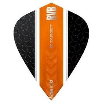 Target - darts Letky RVB - Vision Ultra Stripe Kite - Black-Orange 34331800 (156697)