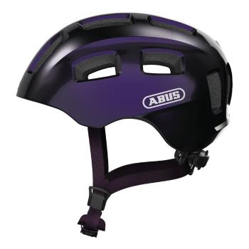 Dětská cyklo přilba Abus Youn-I 2.0  Black Violet  S (48-54)