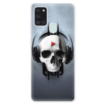 Odolné silikonové pouzdro iSaprio - Skeleton M - Samsung Galaxy A21s