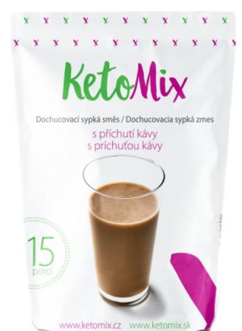 KetoMix Příchuť ke koktejlu káva 45 g