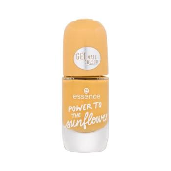 Essence Gel Nail Colour 8 ml lak na nehty pro ženy 53 Power To The Sunflower