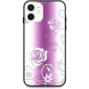 TopQ iPhone 12 mini silikon Abstract Roses 53331 (Sun-53331)
