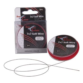 Iron claw pletená ocelová šňůra 7 x 7 wire-nosnost 4kg