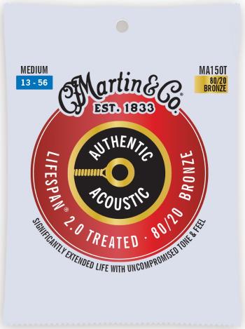 Martin Authentic Lifespan 2.0 80/20 Bronze Medium