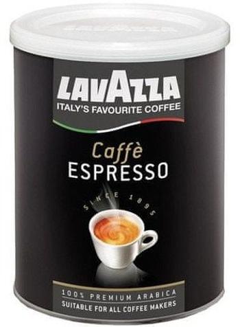 Lavazza Espresso, mletá káva v dóze 250 g