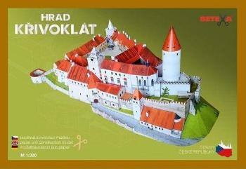 vystřihovánka Hrad Křivoklát