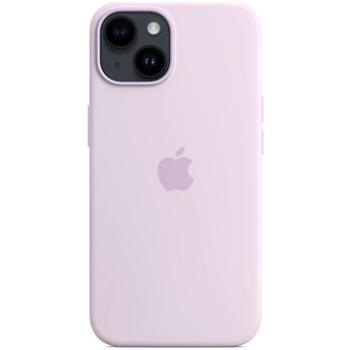 Apple iPhone 14 Silikonový kryt s MagSafe šeříkově modrý (MPRY3ZM/A)