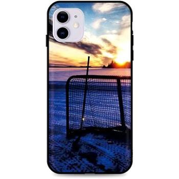 TopQ iPhone 11 silikon Hockey Sunset 48910 (Sun-48910)