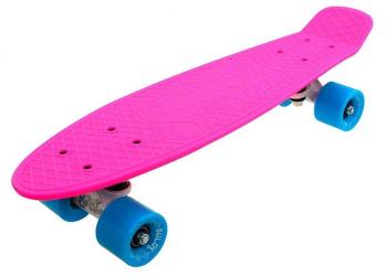 Penny board 22" SULOV® NEON SPEEDWAY růžovo-modro-bílý