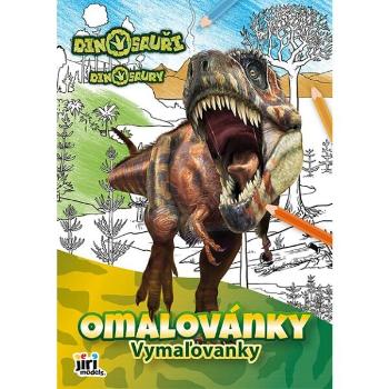 JIRI MODELS A4 DINOSAUŘI Omalovánky, mix, velikost