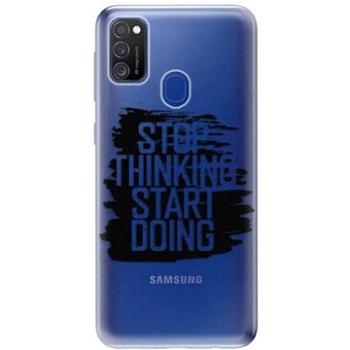 iSaprio Start Doing - black pro Samsung Galaxy M21 (stadob-TPU3_M21)