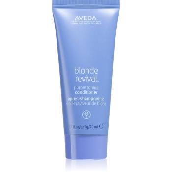 Aveda Blonde Revival™ Purple Toning Conditioner fialový kondicionér 40 ml