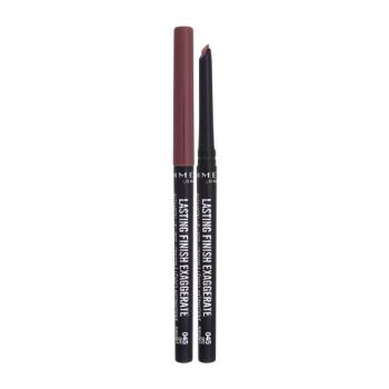 Rimmel London Lasting Finish Exaggerate 0,35 g tužka na rty pro ženy 045  Epic Burgundy