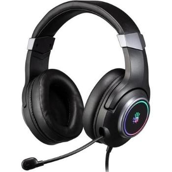 A4tech Bloody G350 herní sluchátka s mikrofonem, 7.1 Virtual, 7 barev podsvícení, USB