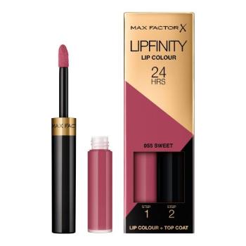 Max Factor Lipfinity Lip Colour 4,2 g rtěnka pro ženy 055 Sweet tekutá rtěnka