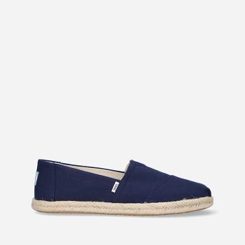 Boty Toms Slubby Woven Rope ALPARGATA 10016255 NAVY