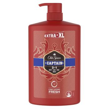 Old Spice Captain Sprchový Gel & Šampon pro muže, 1000 ml, 3-in-1, Long-lasting Fresh