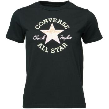 Converse CHUCK PATCH INFILL TEE Dámské triko, černá, velikost