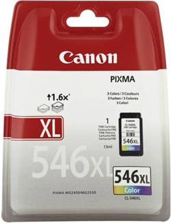 Canon Inkoustová kazeta CL-546XL originál azurová, purppurová, žlutá 8288B001