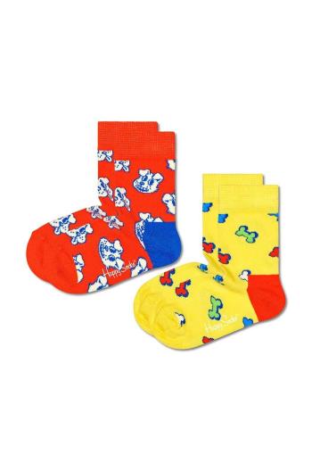 Dětské ponožky Happy Socks Kids Dog & Bone 2-pack