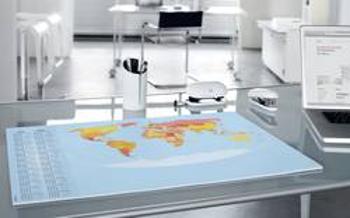 Sigel World Map HO440 psací podložka kalendář na 1 rok vícebarevná (š x v) 595 mm x 410 mm