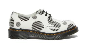 Dr. Martens 1461 Polka Dot Smooth Leather Shoes bílé DM26877101