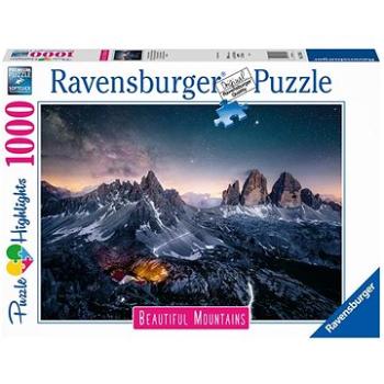 Ravensburger Puzzle 173181 Dechberoucí Hory: Dolomitské Věže, Itálie 1000 Dílků  (4005556173181)