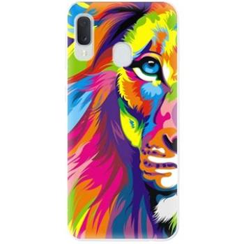 iSaprio Rainbow Lion pro Samsung Galaxy A20e (ralio-TPU2-A20e)