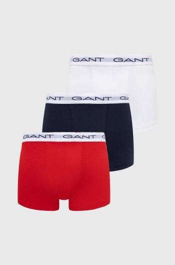 Boxerky Gant 3-pack pánské, šedá barva, 900013003