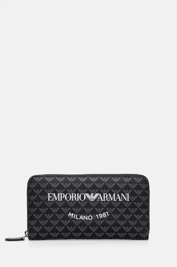 Peněženka Emporio Armani černá barva, Y3H168 YWS0E