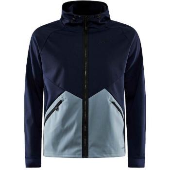 Craft GLIDE Pánská softshellová bunda s kapucí, tmavě modrá, velikost XXL