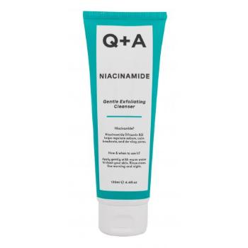 Q+A Niacinamide Gentle Exfoliating Cleanser 125 ml čisticí gel pro ženy na všechny typy pleti; na citlivou a podrážděnou pleť; na dehydratovanou pleť