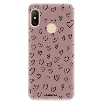 Odolné silikonové pouzdro iSaprio - Heart Dark - Xiaomi Mi A2 Lite