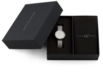 Daniel Wellington SET Combo Petite 32 S White, Elan Unity Bracelet S 175mm