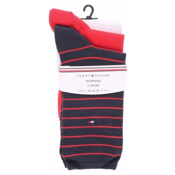 Tommy Hilfiger dámské ponožky 100001494 007 red-navy