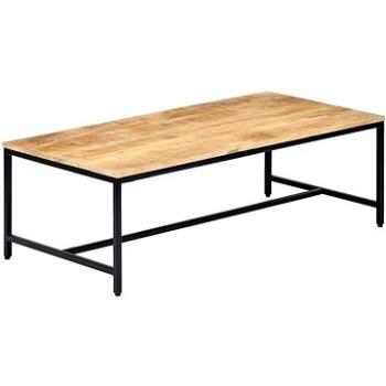 Konferenční stolek 120x60x40 cm masivní hrubý mangovník (247816)