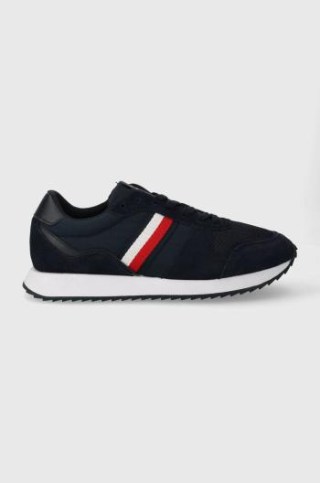 Sneakers boty Tommy Hilfiger RUNNER EVO MIX ESS tmavomodrá barva, FM0FM04886