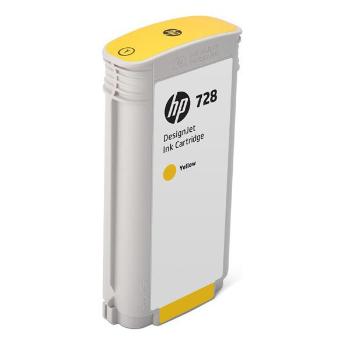 HP F9J65A - originální cartridge HP 728, žlutá, 130ml