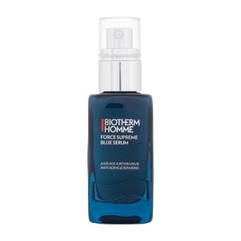 Biotherm Homme Force Supreme Blue Serum 50 ml pleťové sérum pro muže na všechny typy pleti; proti vráskám