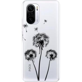 iSaprio Three Dandelions - black pro Xiaomi Poco F3 (danbl-TPU3-PocoF3)