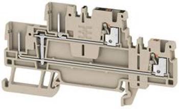 Dvojitá průchodková svorka Weidmüller APGTB 1.5 2T VL 4C/2, 2485920000, béžová, 50 ks
