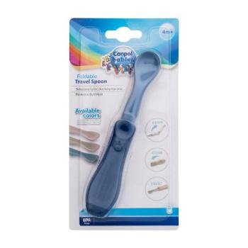 Canpol babies Travel Spoon Foldable Blue 1 ks nádobí pro děti