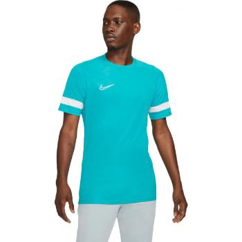 Nike DRI-FIT ACADEMY Pánské fotbalové tričko, tyrkysová, velikost L