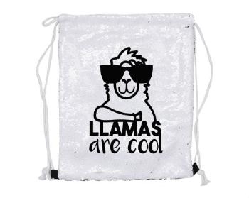 Vak flitrový měnící Llamas are cool
